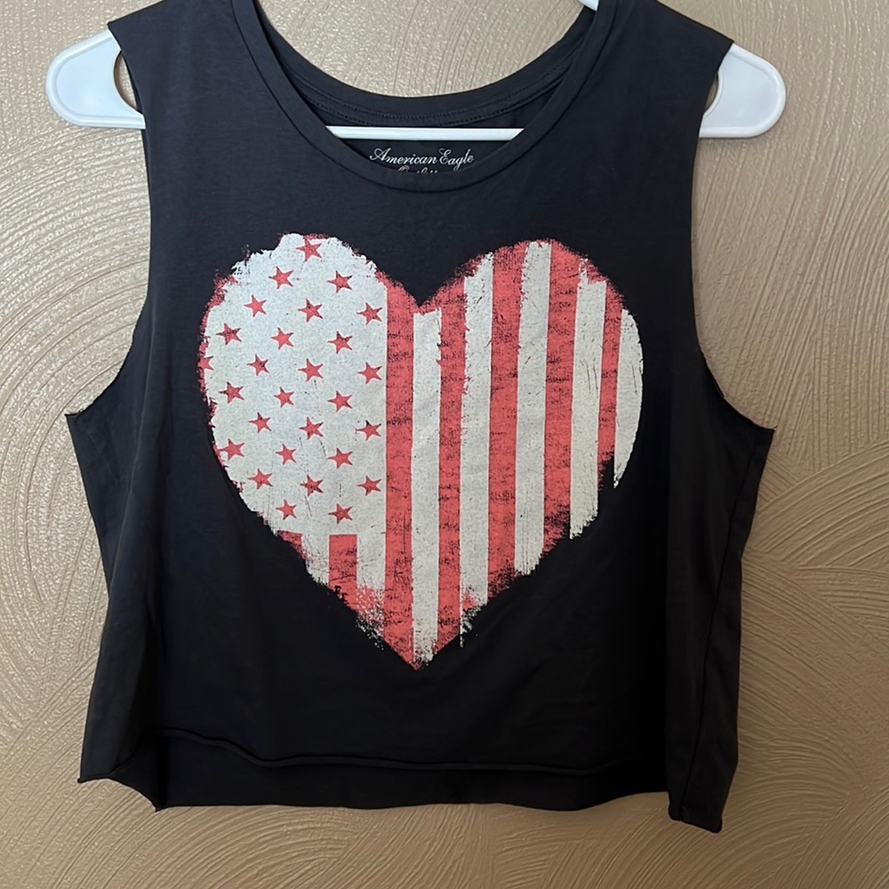 AE cropped muscle tank